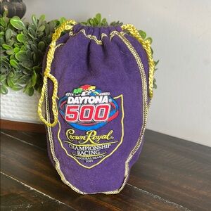Limited Edition— Daytona 500 Crown Royal Purple Drawstring Bag